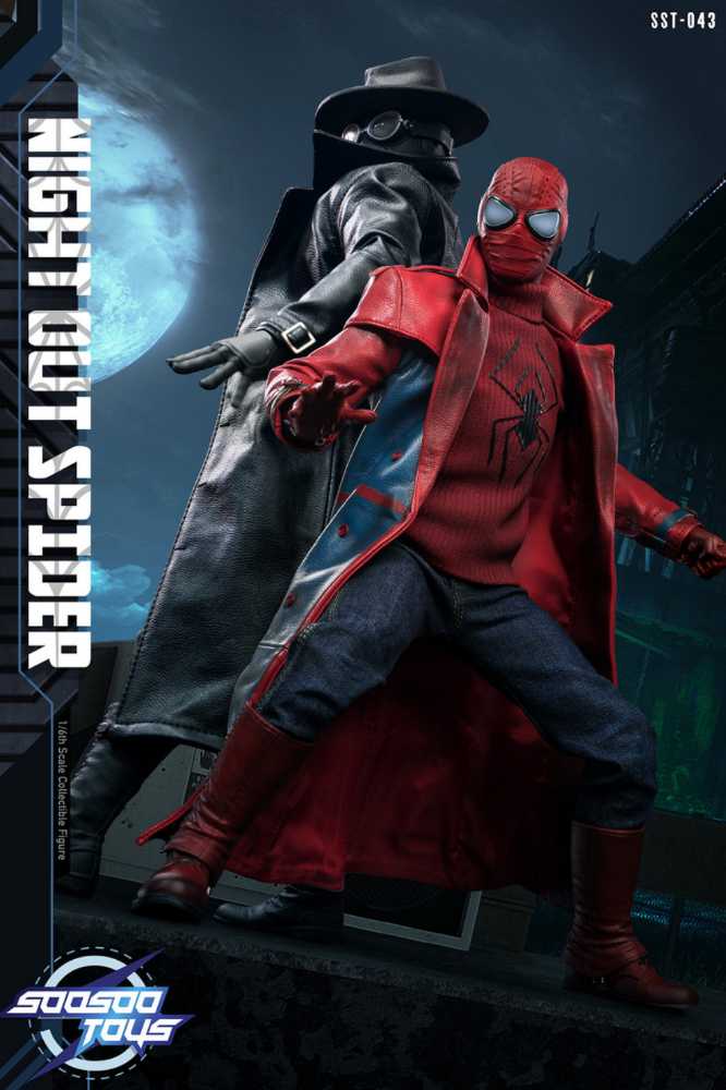 1:6 (VideoGame) - Night Out Spider - Soosoo Toys (1/6 Scale Collectibles) action figure collectible - Main Image 2