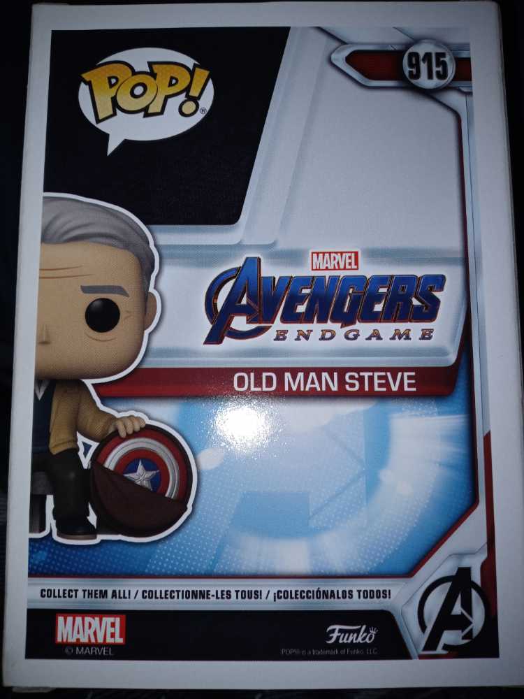 Marvel: Old Man Steve #915 - Funko (Marvel Year of the Sheild) (Funko Pop) action figure collectible [Barcode 889698554817] - Main Image 2