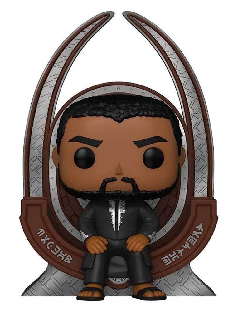 Funko Pop! Black Panther T’challa On Throne Us Exclusive Vinyl Figure  action figure collectible [Barcode 889698608121] - Main Image 3