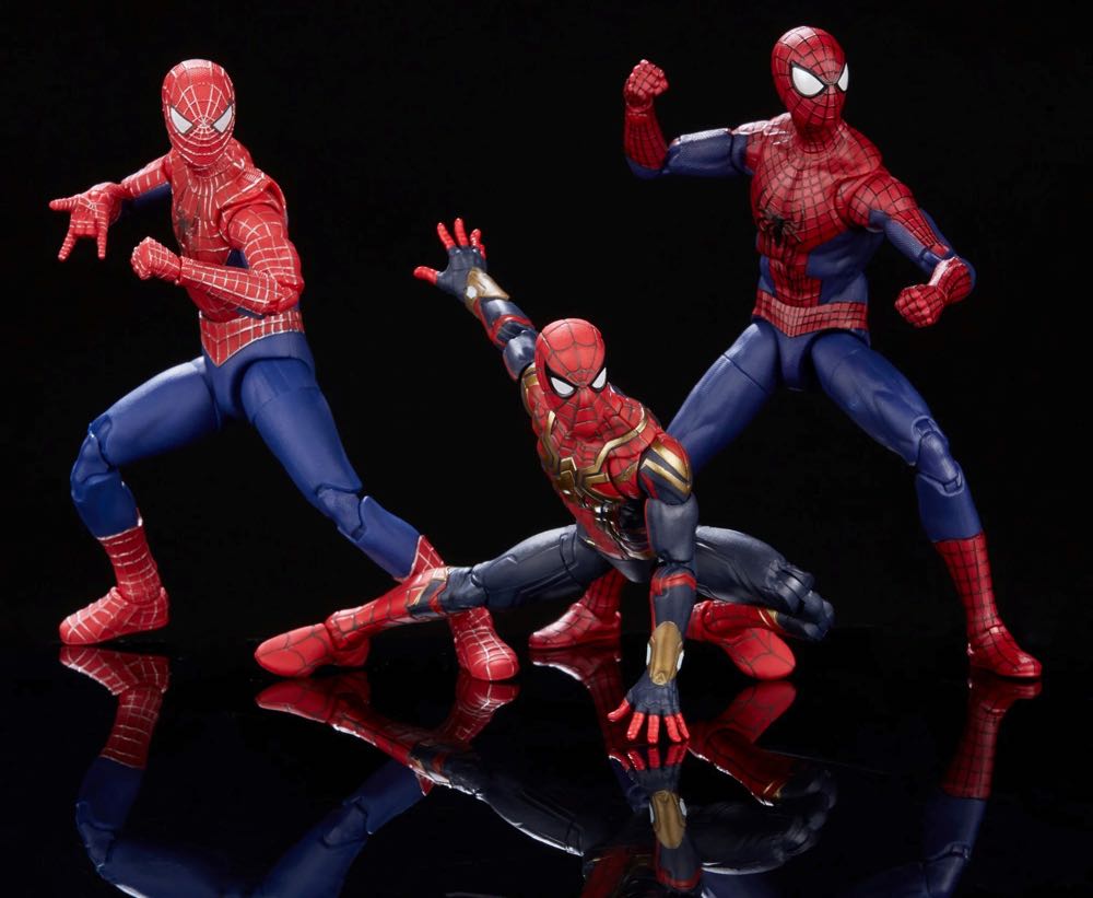 Spider-Man: No Way Home 3-Pack - Hasbro (Marvel Cinematic Universe) action figure collectible [Barcode 5010996122971] - Main Image 3