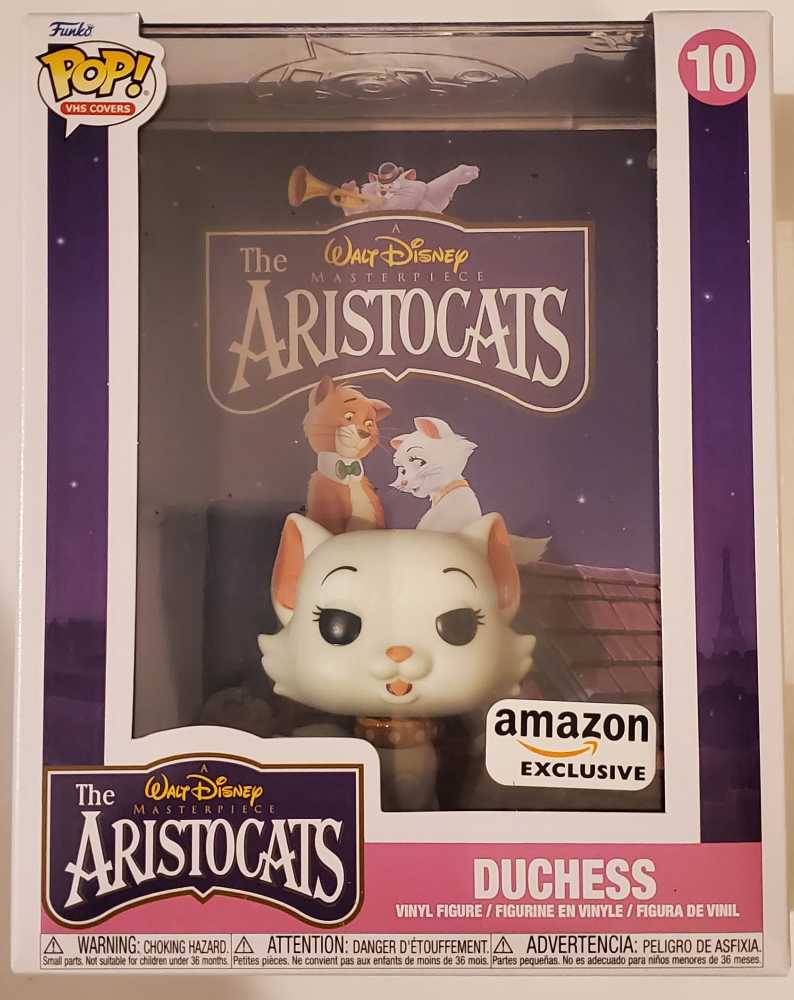 VHS Covers: The Aristocats Duchess - Funko (The Aristocats) action figure collectible [Barcode 889698632706] - Main Image 2