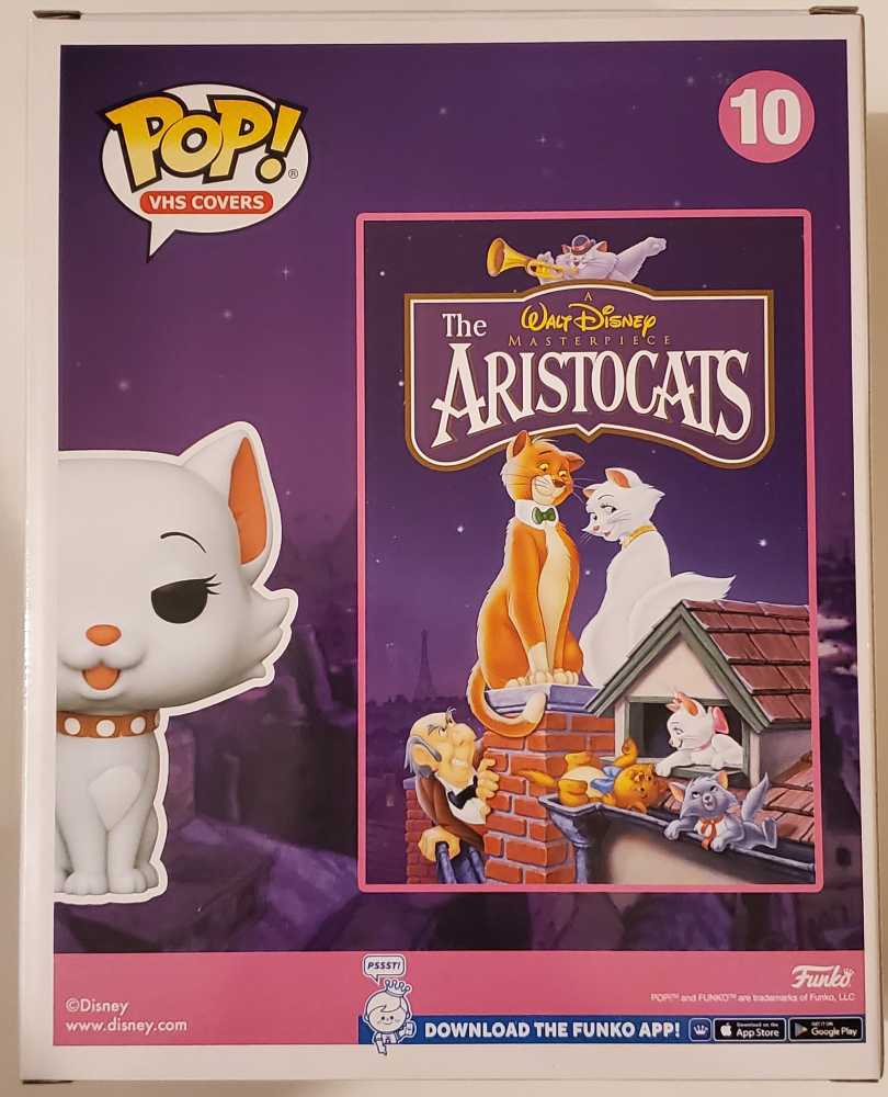 VHS Covers: The Aristocats Duchess - Funko (The Aristocats) action figure collectible [Barcode 889698632706] - Main Image 4