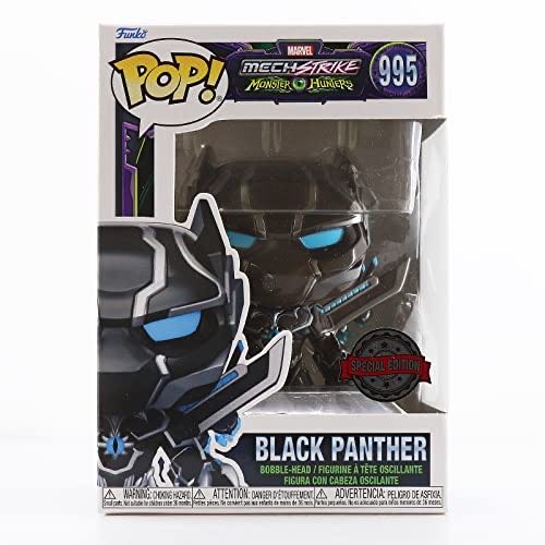 Funko Pop! Marvel: Monster Hunters Black Panther Exclusive Vinyl Figure #995  action figure collectible [Barcode 889698631488] - Main Image 1