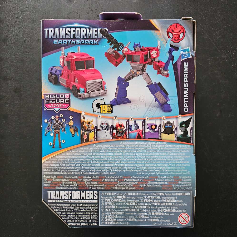 Optimus Prime (Earthspark) - Hasbro (Transformers Earthspark) action figure collectible [Barcode 5010994190385] - Main Image 4