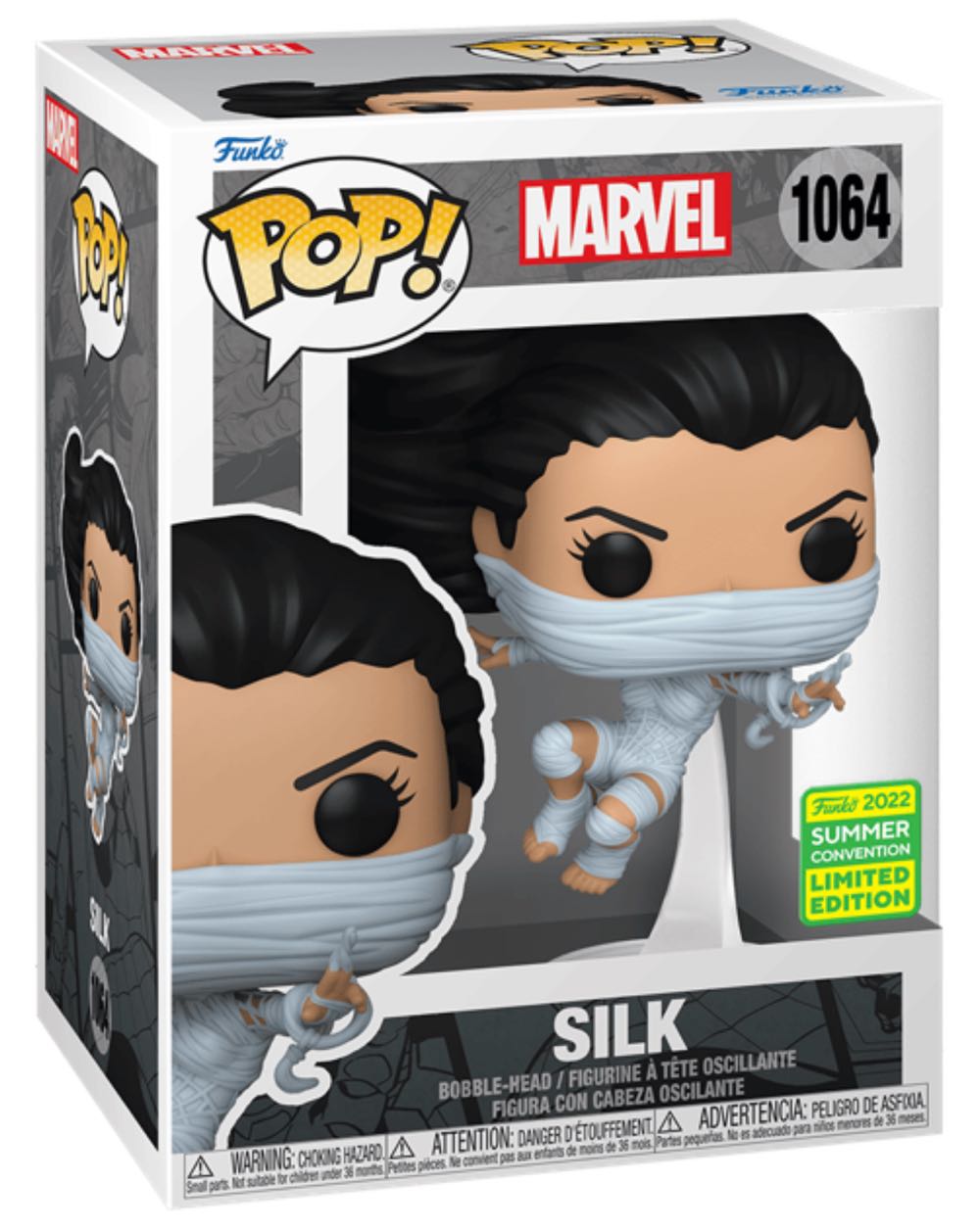 Silk (Marvel) 1064 Summer Convention 2022 Limited Edition  action figure collectible [Barcode 889698652469] - Main Image 2