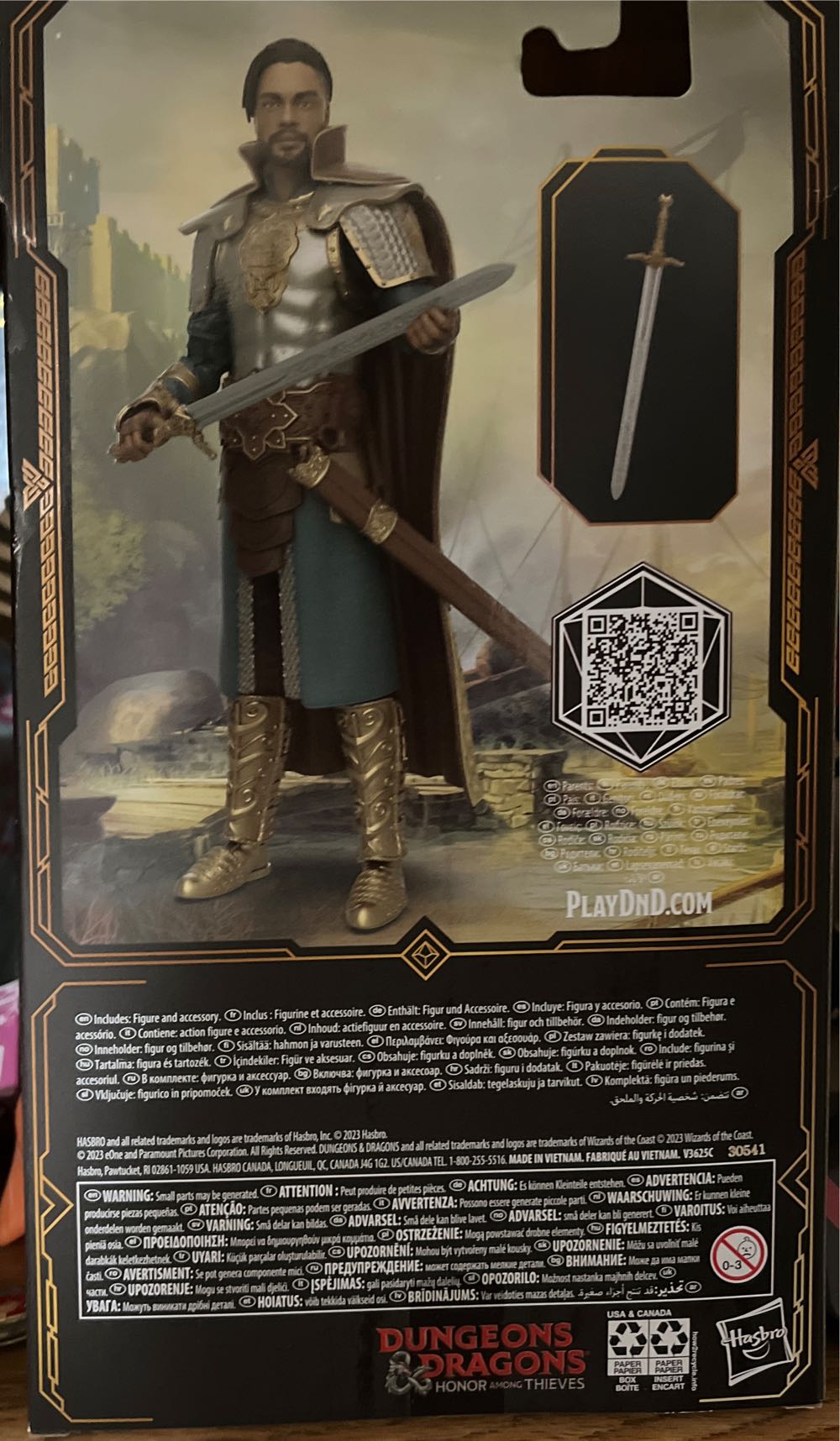 Dungeons & Dragons-Honor Among Thieves Archive: Xenk L - Hasbro (D&D Honor Among Thieves) action figure collectible [Barcode 5010994202415] - Main Image 2