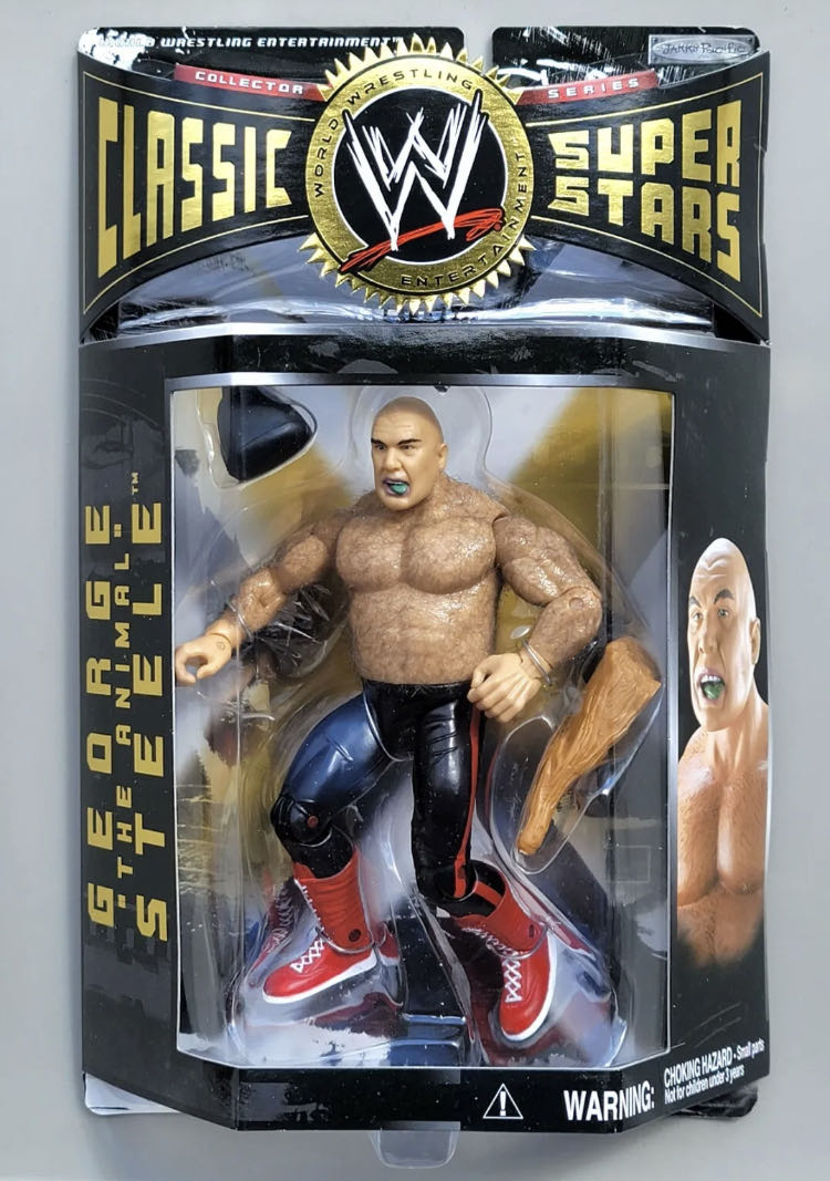 Classic Series #2 - Jakks (George “The Animal” Steele) action figure collectible - Main Image 1