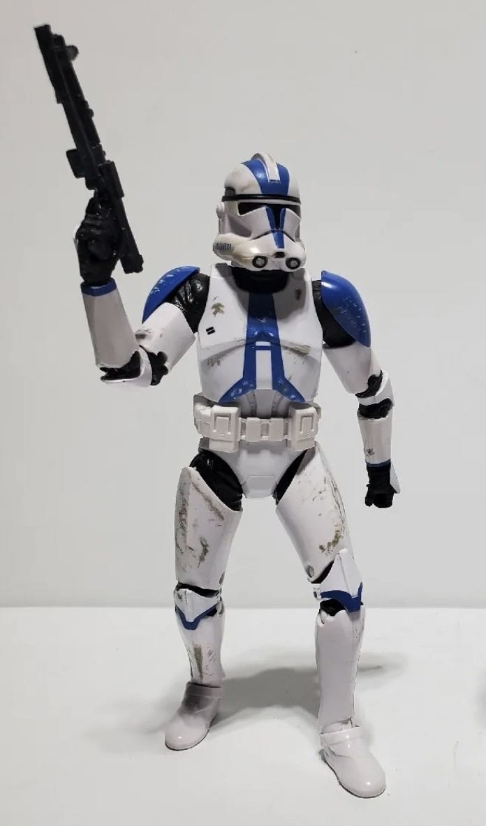 501st Legion Clone Trooper TBS Archive - Hasbro (Star Wars Episode III: Revenge Of The Sith) action figure collectible - Main Image 4