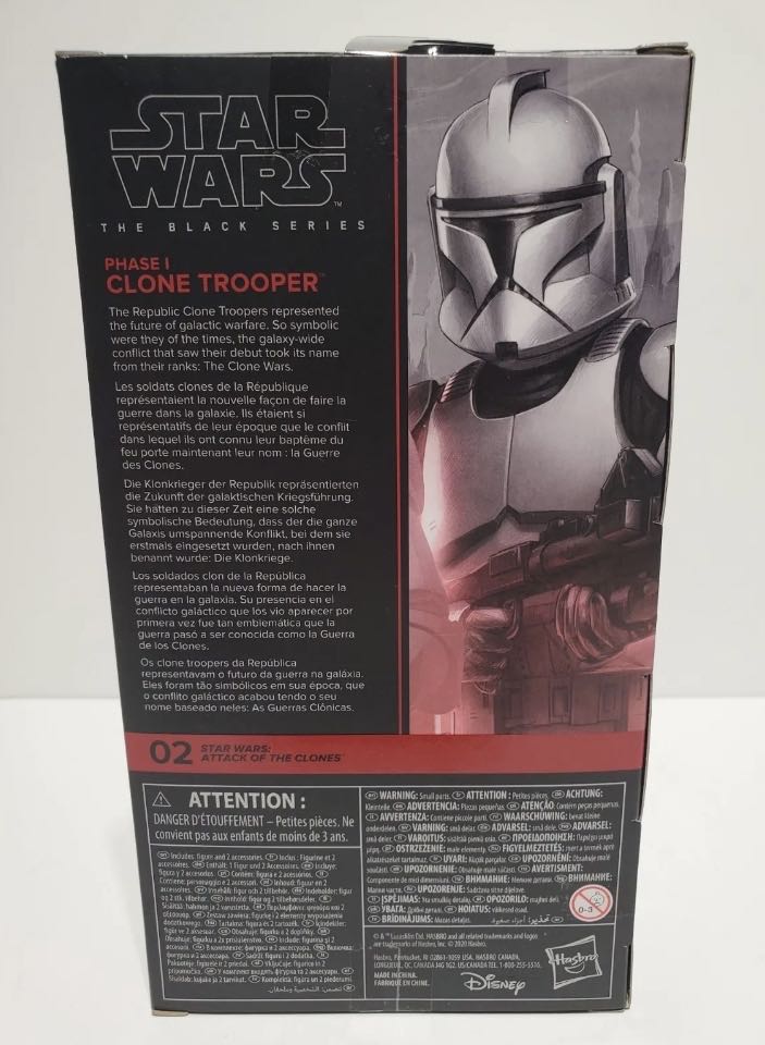 Clone Trooper (Phase I) TBS [P4] AOTC02 - Hasbro (Star Wars Episode II Attack of the Clones) action figure collectible - Main Image 2