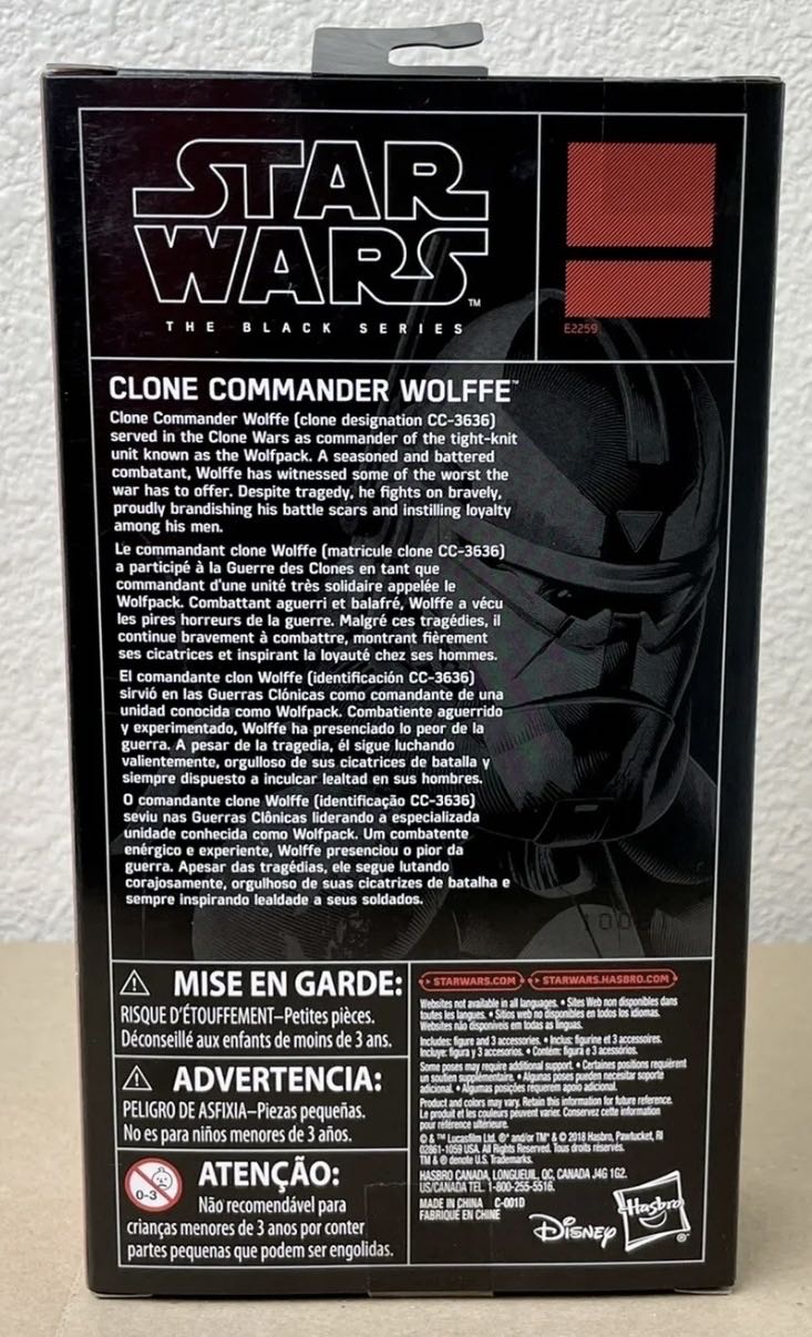 Clone Commander Wolffe TBS [P3] (Fan Channel Exclusive) - Hasbro (Star Wars: The Clone Wars) action figure collectible - Main Image 2