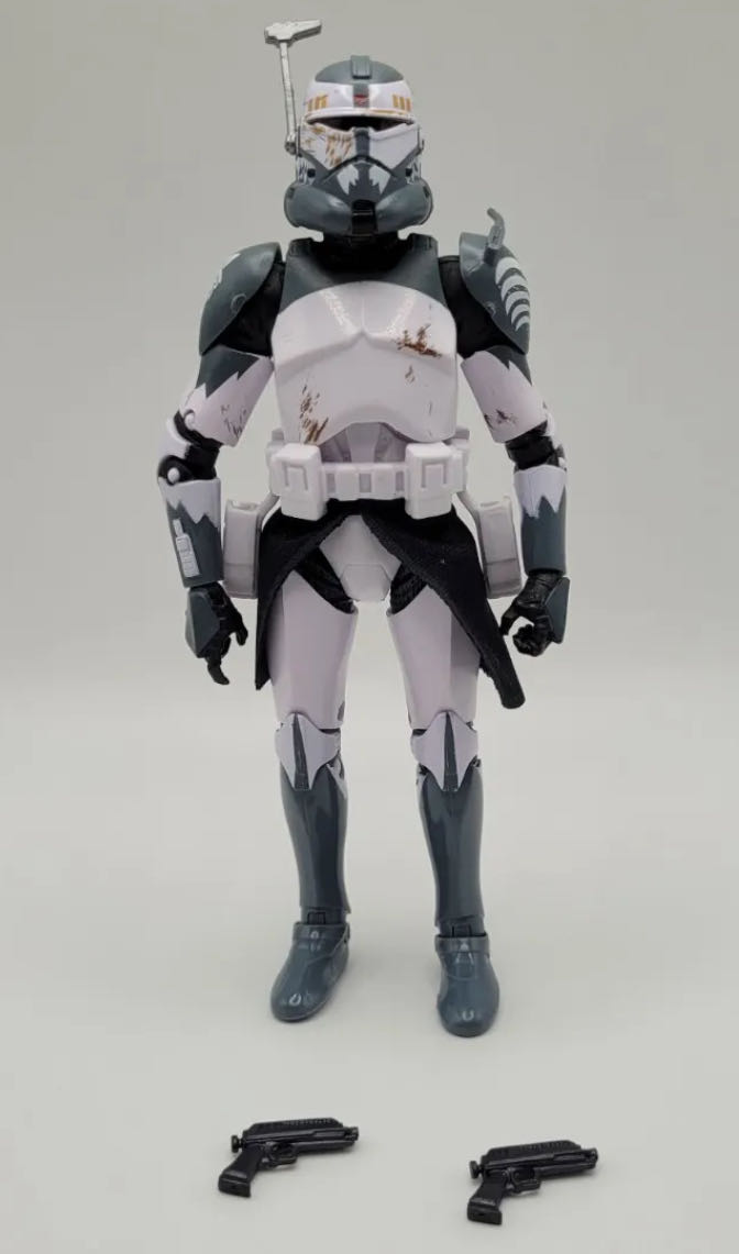 Clone Commander Wolffe TBS [P3] (Fan Channel Exclusive) - Hasbro (Star Wars: The Clone Wars) action figure collectible - Main Image 3
