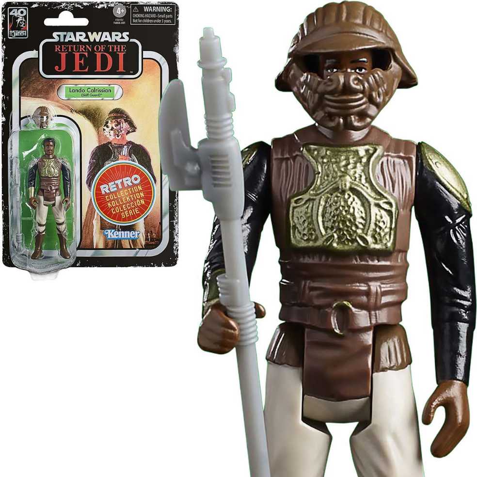 Lando Calrissian (Skiff Guard)  - Kenner (Star Wars - Return Of The Jedi) action figure collectible - Main Image 2