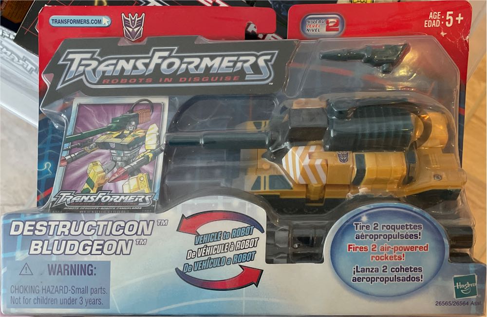 Transformers: Destructicon Bludgeon - Hasbro action figure collectible - Main Image 1
