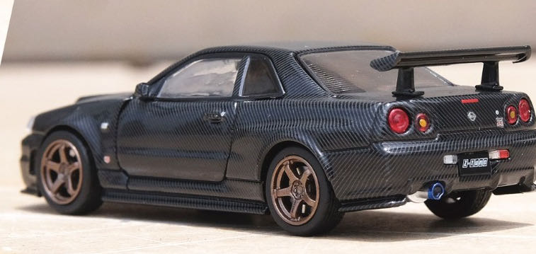 Nissan Skyline GT-R R34 2023 MDX - INNO64 (Expo) action figure collectible [Barcode 9588826265366] - Main Image 3