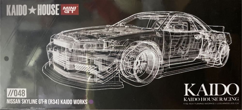 Nissan Skyline R34 GTR - Kaido (Kaido) action figure collectible [Barcode 4895183672511] - Main Image 2