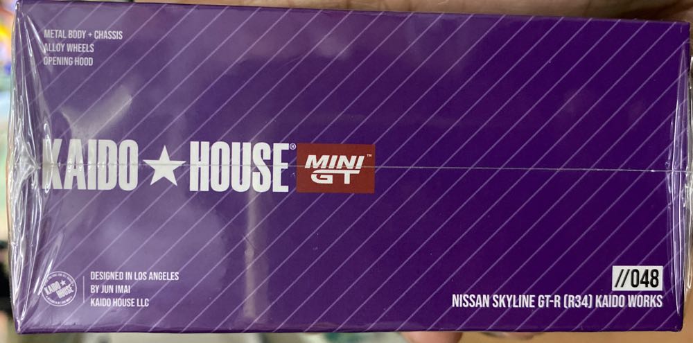 Nissan Skyline R34 GTR - Kaido (Kaido) action figure collectible [Barcode 4895183672511] - Main Image 3