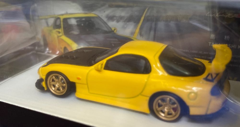 Mazda RX7 FD3S - TimeMicro (Initial D) action figure collectible [Barcode 6975366840888] - Main Image 4