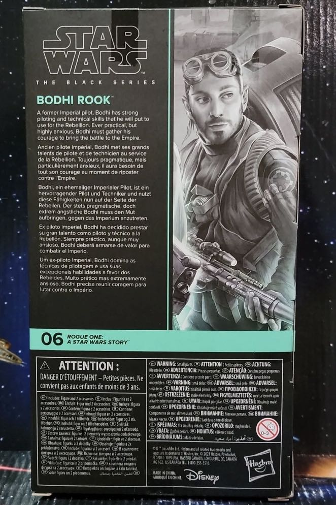 Bodhi Rook TBS [P4] RO06 (Fan Channel Exclusive) - Hasbro (Rogue One: A Star Wars Story) action figure collectible - Main Image 2