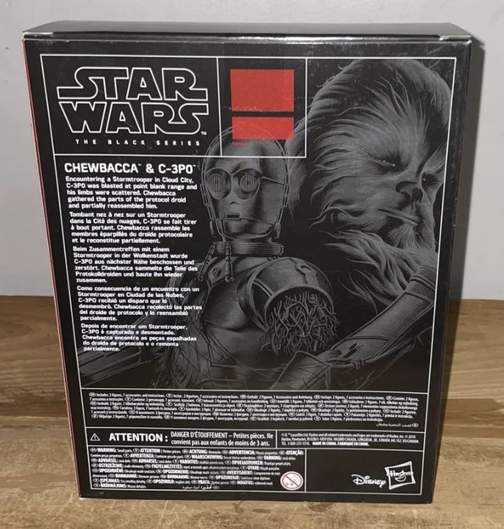Chewbacca & C-3PO TBS [P3] (Amazon Exclusive) - Hasbro (Star Wars Episode V: The Empire Strikes Back) action figure collectible - Main Image 2