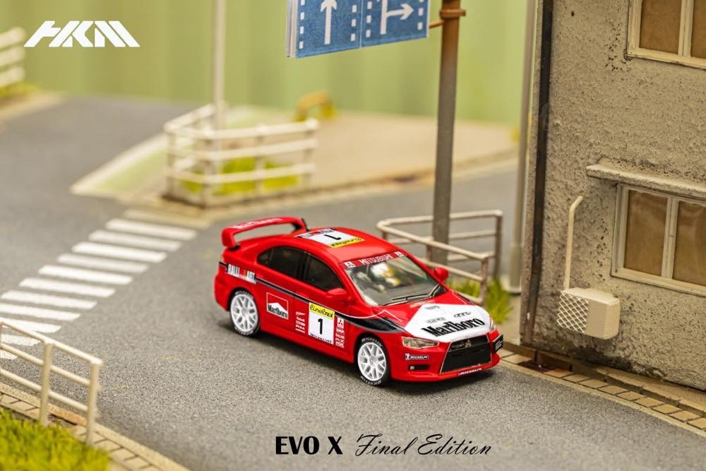 Mitsubishi Lancer EVO.X - HKM action figure collectible [Barcode 6890090584511] - Main Image 3