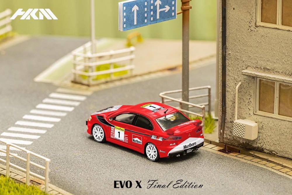 Mitsubishi Lancer EVO.X - HKM action figure collectible [Barcode 6890090584511] - Main Image 4