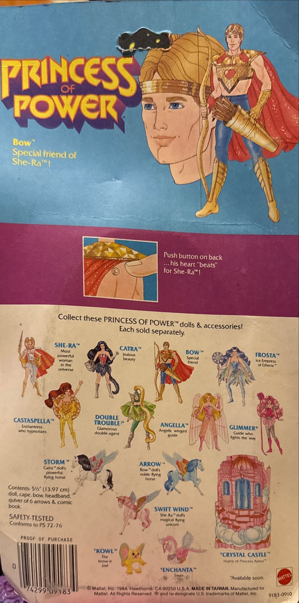 Bow - Mattel (Princess Of Power) action figure collectible [Barcode 074299091834] - Main Image 2