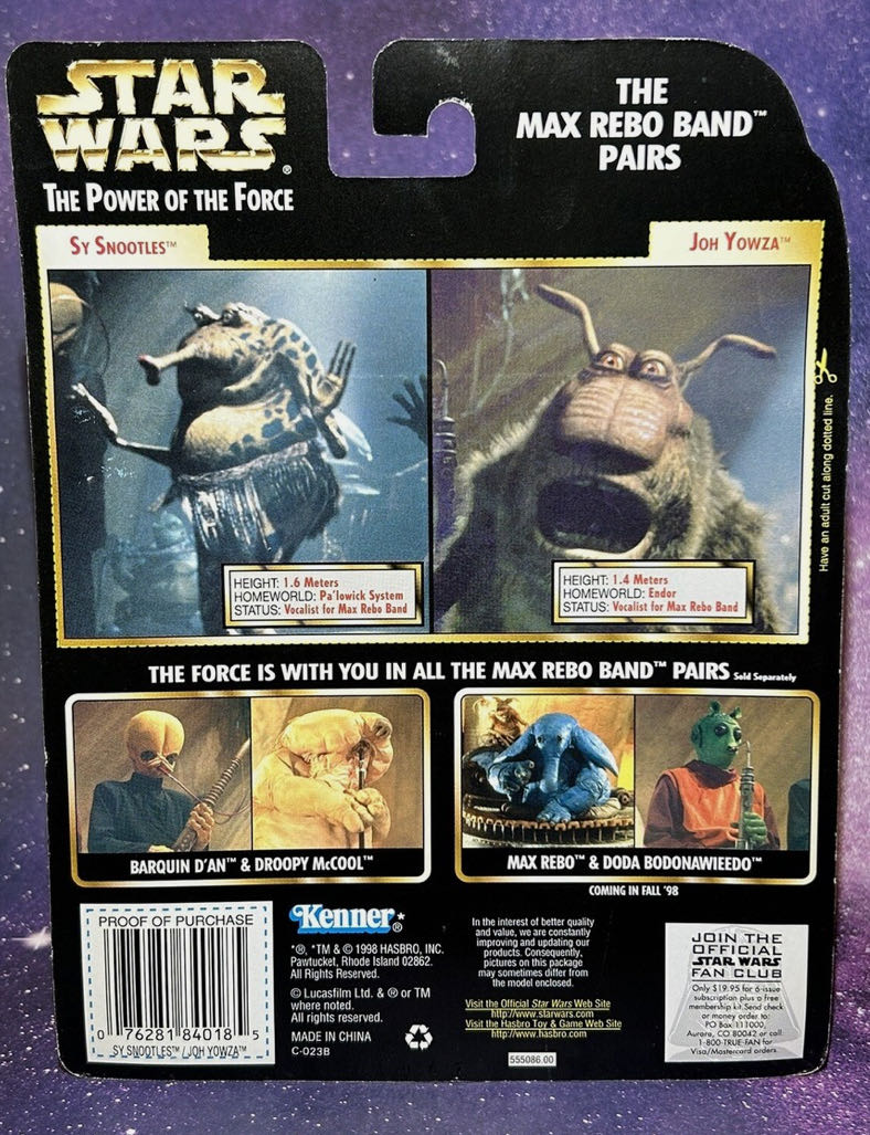 Star Wars: Joh Yowza - Kenner (Power of The Force 2) action figure collectible - Main Image 4