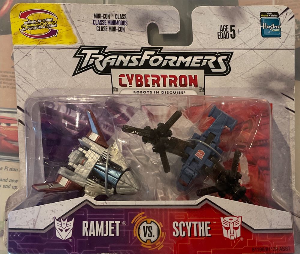 Transformers Ramjet & Scythe  action figure collectible [Barcode 653569143499] - Main Image 1