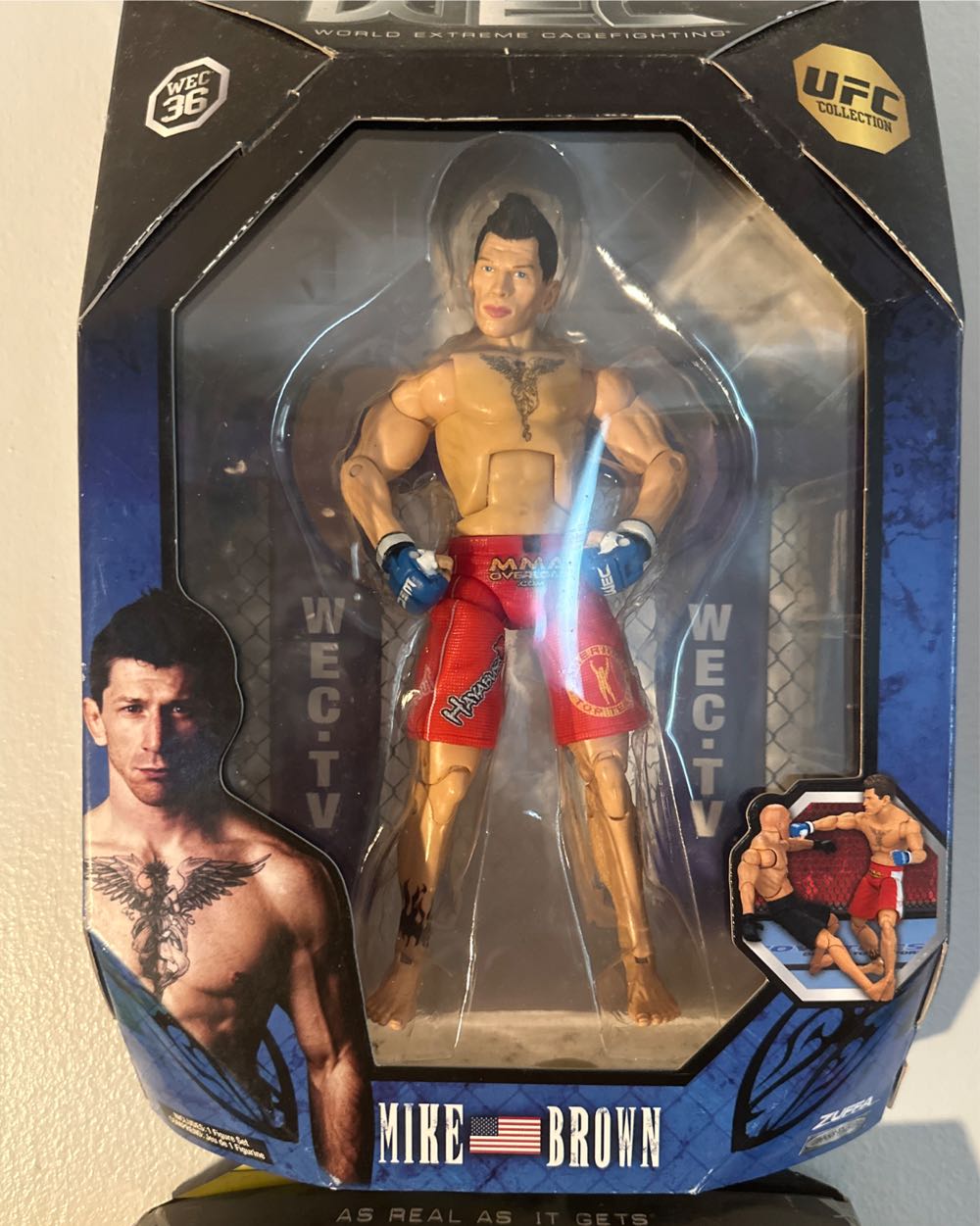 Mike Brown WEC  action figure collectible [Barcode 039897039770] - Main Image 2