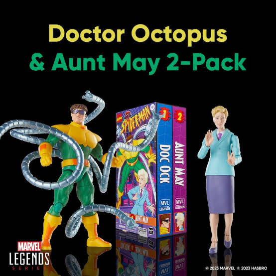 Doc Ock & Aunt May - Hasbro (Spider-Man VHS Retro Wave) action figure collectible - Main Image 3