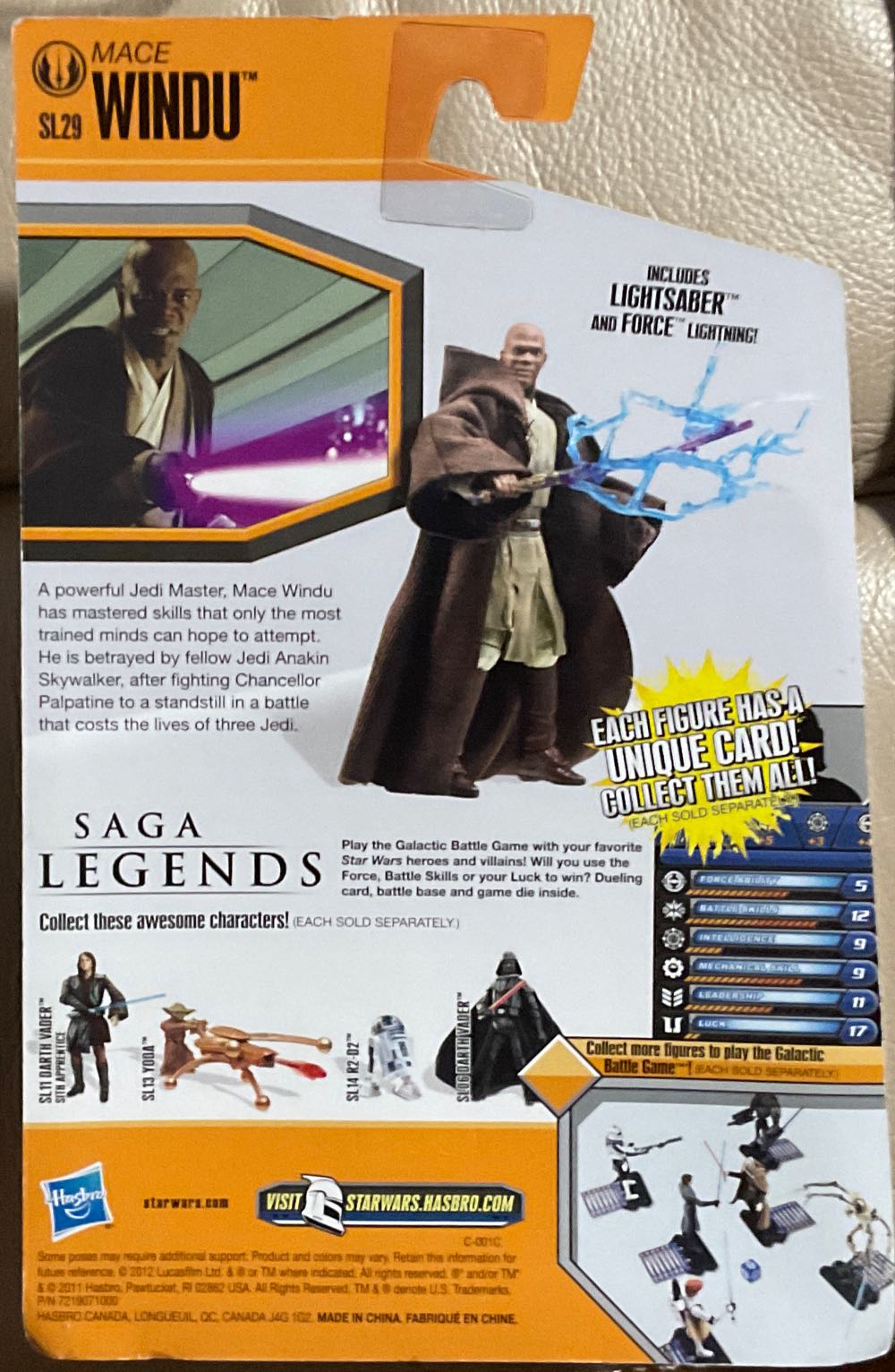Saga Legends - Mace Windu - Hasbro (Revenge Of The Sith) action figure collectible - Main Image 2