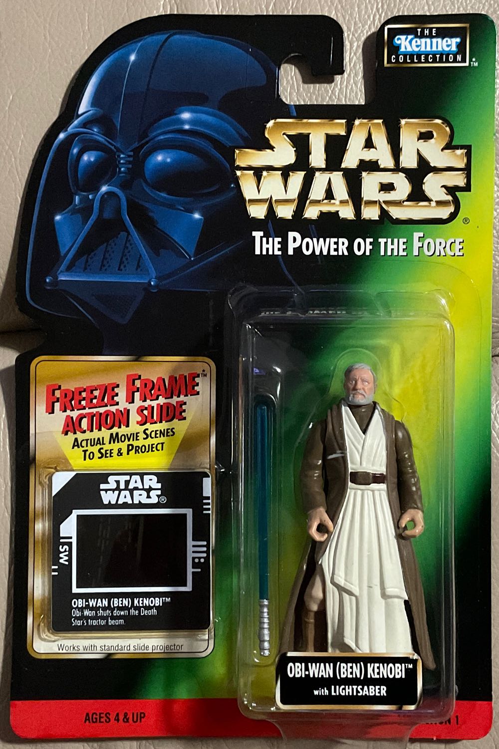 Power Of The Force (FF) - Obi Wan Kenobi - Hasbro (A New Hope) action figure collectible - Main Image 1