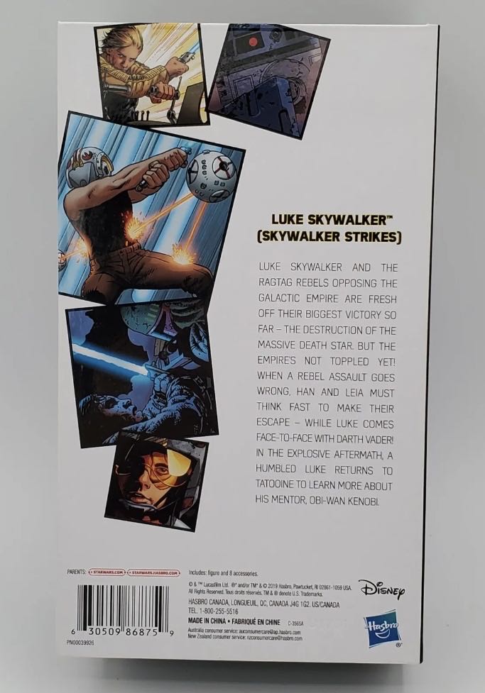 Luke Skywalker (Skywalker Strikes) TBS [P3] (Fan Channel Exclusive) - Hasbro (Star Wars, Volume 1: Skywalker Strikes) action figure collectible - Main Image 2