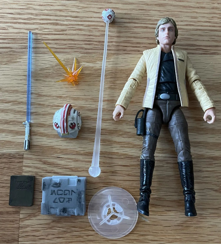 Luke Skywalker (Skywalker Strikes) TBS [P3] (Fan Channel Exclusive) - Hasbro (Star Wars, Volume 1: Skywalker Strikes) action figure collectible - Main Image 4