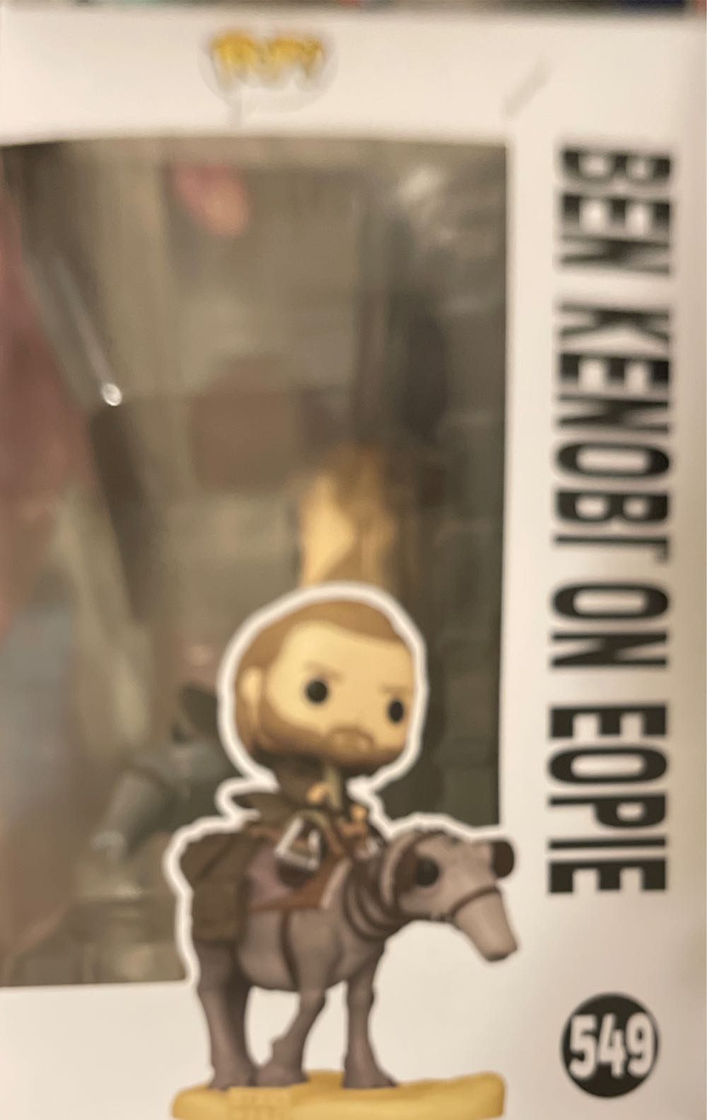 Pop: Funko Pop! Deluxe: Star Wars Ben Kenobi On Eopie Multicolor 64554  action figure collectible [Barcode 889698645546] - Main Image 4