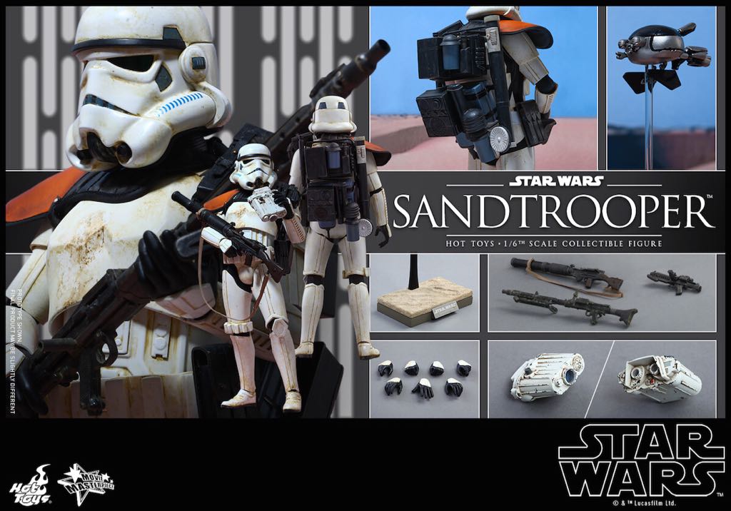 Hot Toys Sandtrooper - Hot Toys action figure collectible - Main Image 2