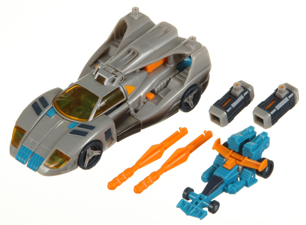 Transformers: Armada - Blurr w/ Incinerator Mini-Con - Hasbro -Transformers (Transformers) action figure collectible [Barcode 5023117700217] - Main Image 2