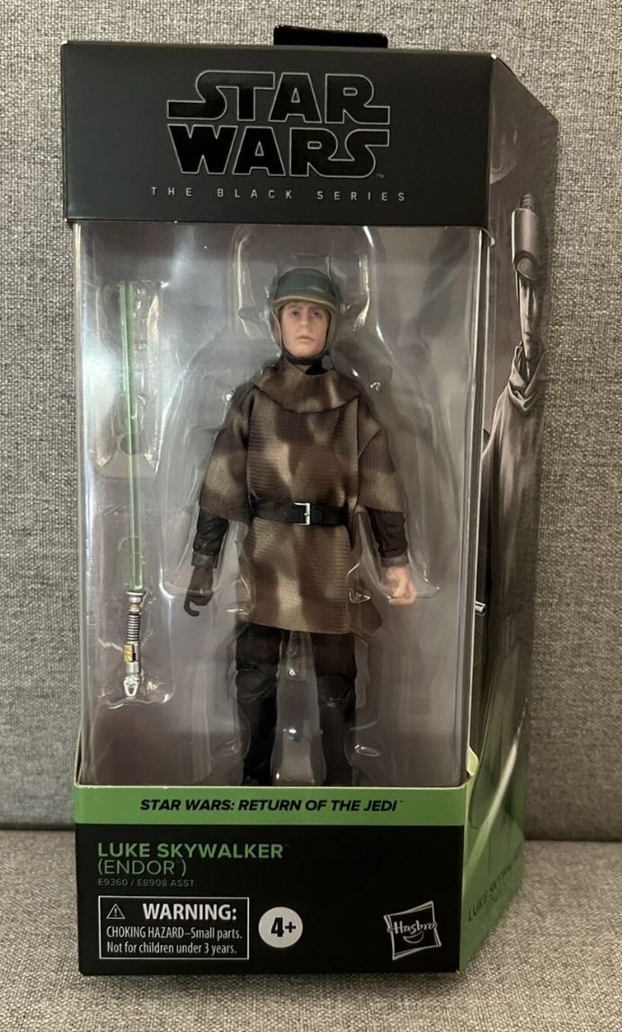 Luke Skywalker (Endor) TBS [P4] ROTJ04 - Hasbro (Star Wars Episode VI: Return of the Jedi) action figure collectible - Main Image 1