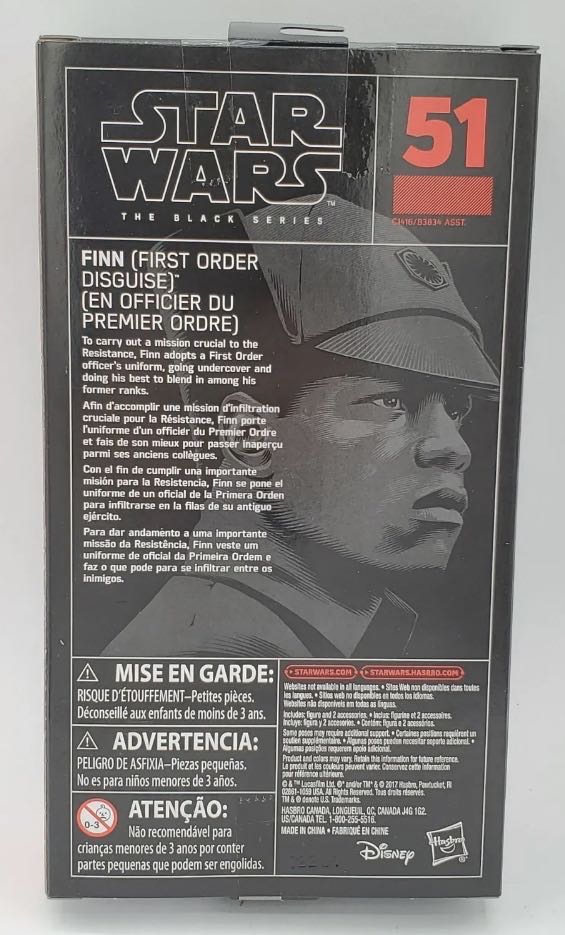 Finn (First Order Disguise) TBS [P3] #51 - Hasbro (Star Wars Episode VIII: The Last Jedi) action figure collectible - Main Image 2