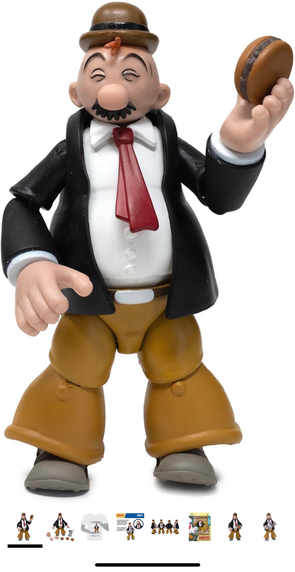 Wimpy J. Wellington - Boss Fight Studios (Popeye the Sailor) action figure collectible [Barcode 814800023257] - Main Image 2
