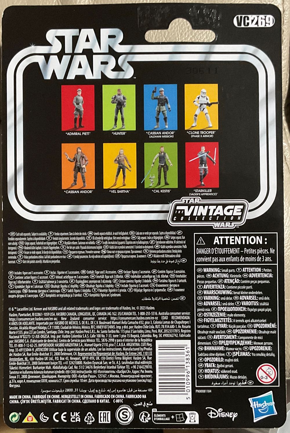 Vintage Collection - #269 - Clone Trooper - Disney/ Hasbro (Andor) action figure collectible - Main Image 2