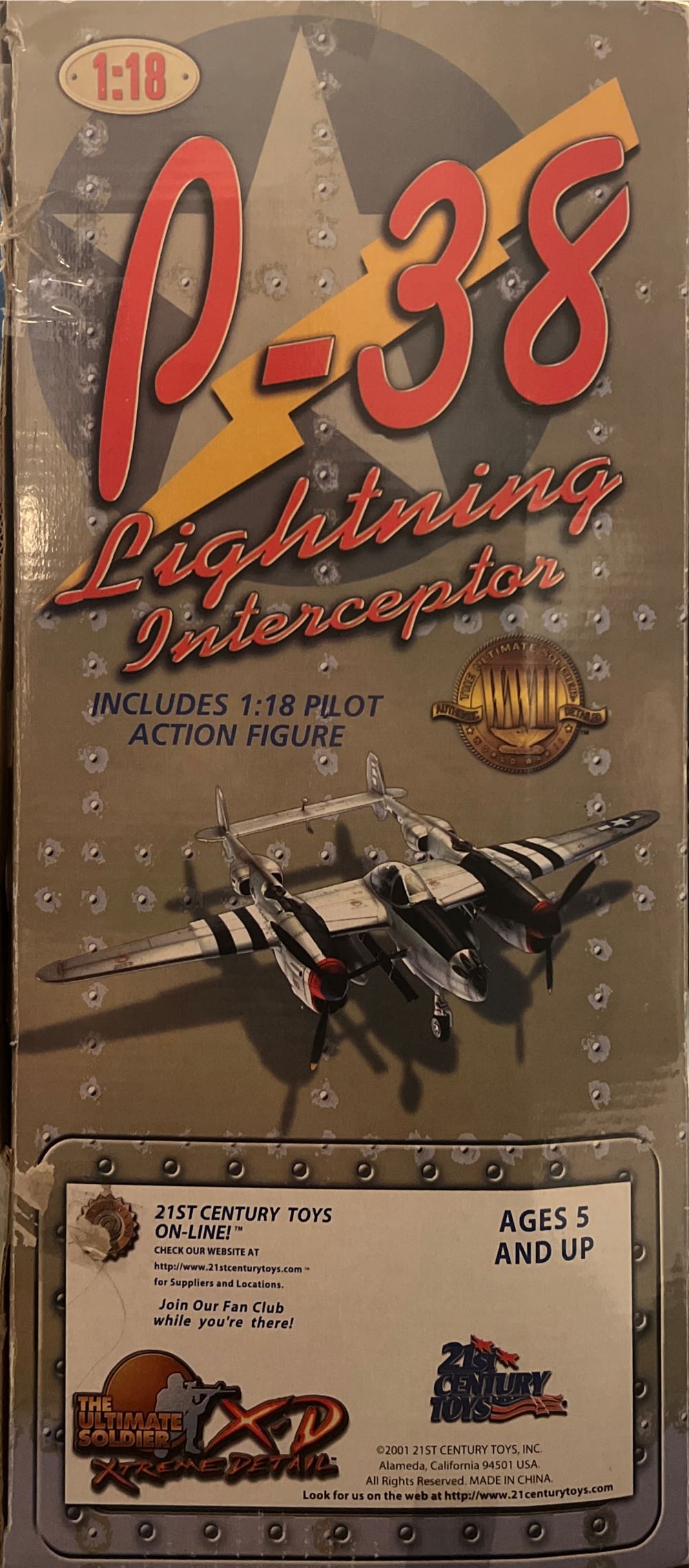 The Ultimate Soldier Xtreme Detail X-D - 21st Century Toys (The Ultimate Soldier WWII) action figure collectible [Barcode 638748101286] - Main Image 3