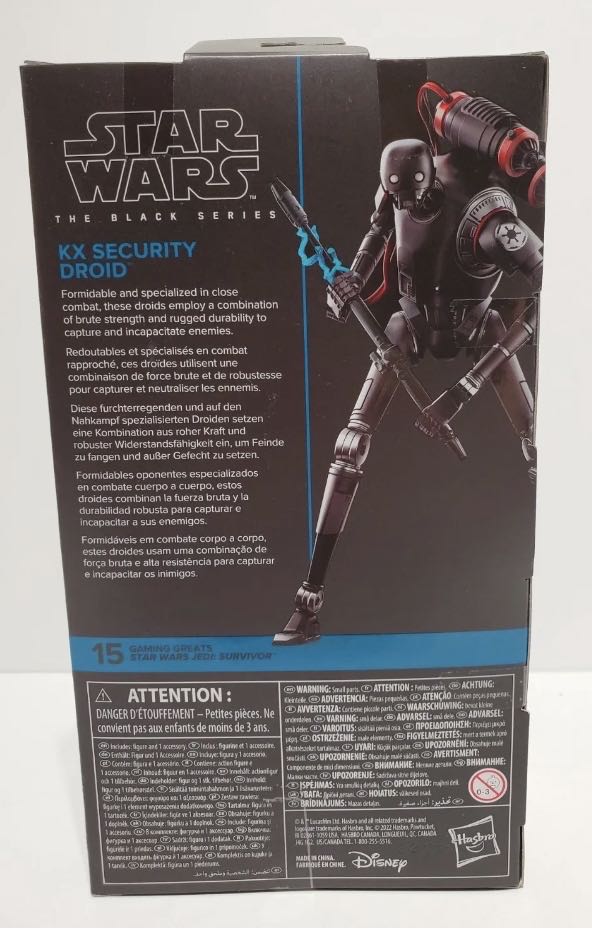 KX Security Droid TBS [P4] GG15 (GameStop Exclusive) - Hasbro (Star Wars Jedi: Survivor) action figure collectible - Main Image 2