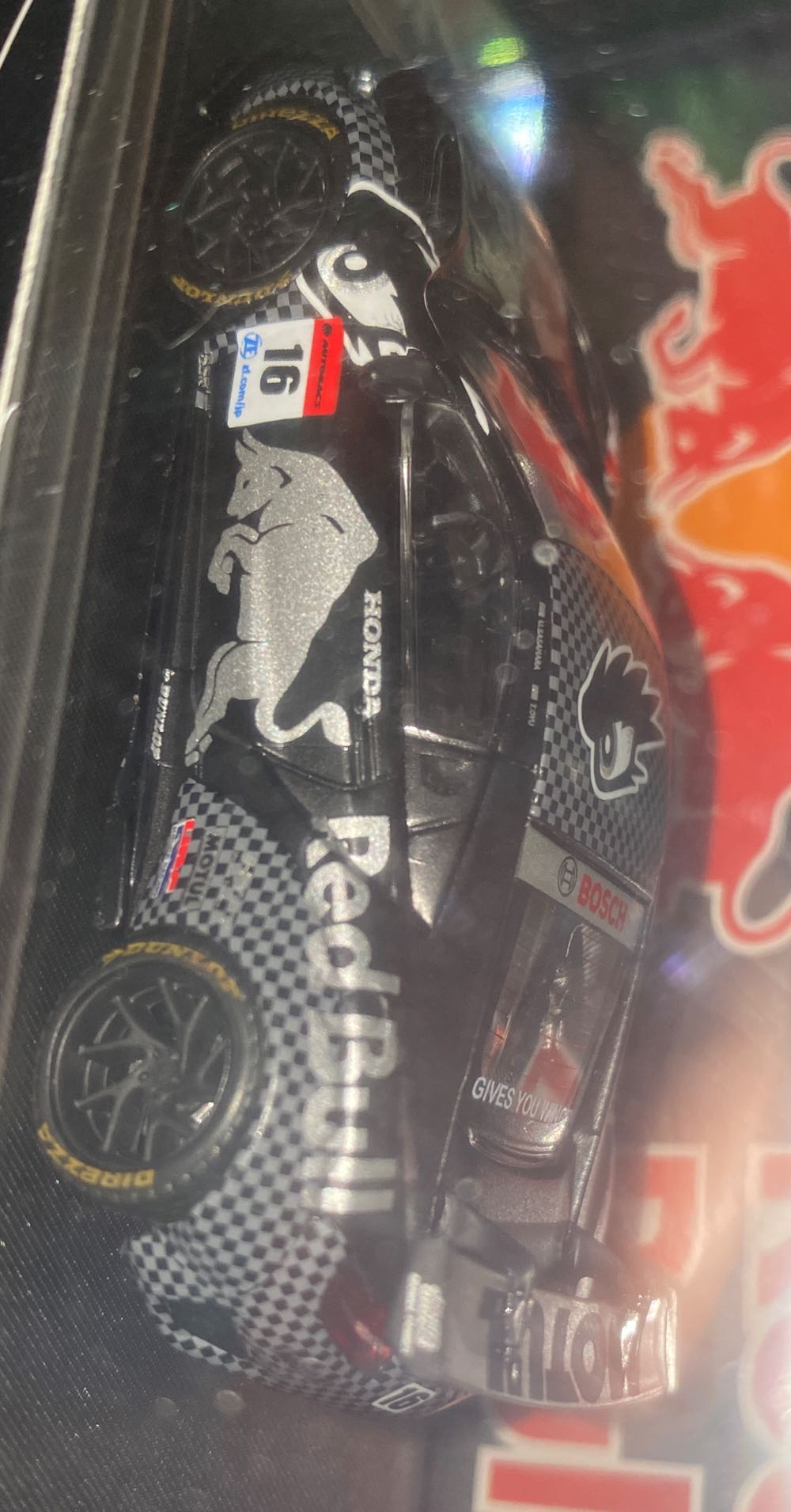 Honda NSX - TimeMicro (Red Bull) action figure collectible [Barcode 6975366840888] - Main Image 4