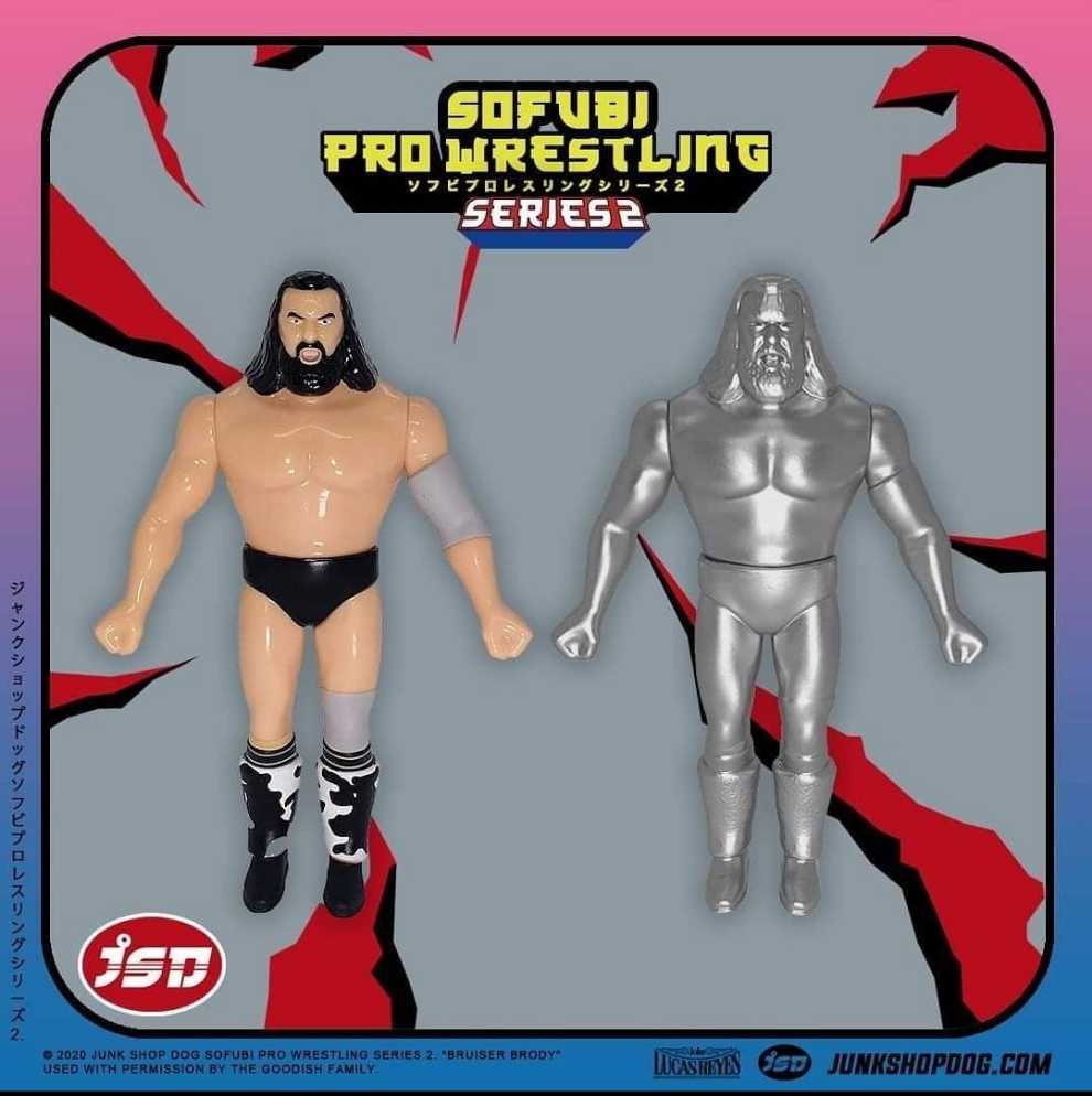 Sofubi Pro Wrestling  Series 2 Bruiser Brody  action figure collectible - Main Image 2