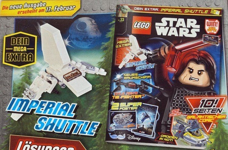 Lego Magazin Imperial Shuttle  action figure collectible [Barcode 8710823004711] - Main Image 1