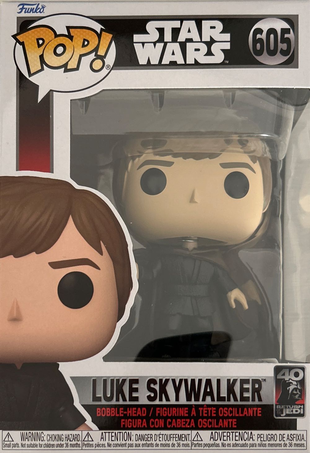 Luke Skywalker - Funko (Star Wars: Return Of The Jedi) action figure collectible [Barcode 889698707497] - Main Image 3