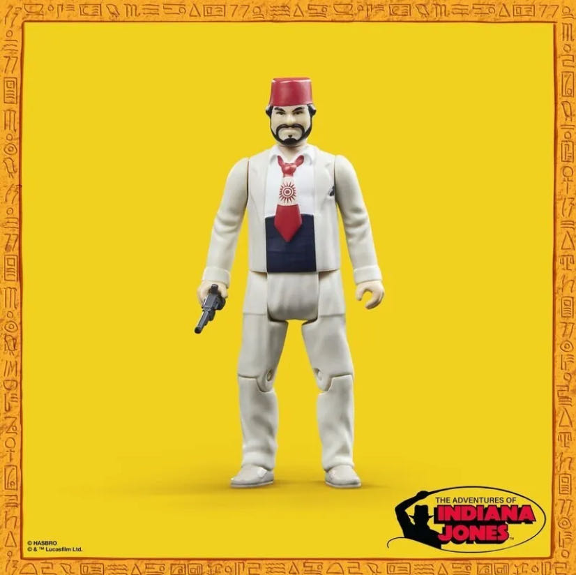 Sallah - Hasbro (Indiana Jones and the Raiders of the Lost Ark) action figure collectible [Barcode 5010996160409] - Main Image 3