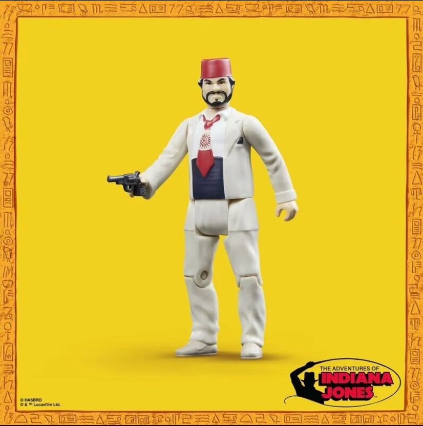 Sallah - Hasbro (Indiana Jones and the Raiders of the Lost Ark) action figure collectible [Barcode 5010996160409] - Main Image 4