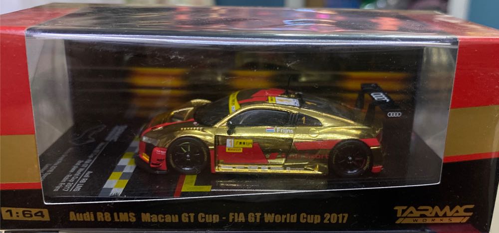 Audi R8 LMS - Tarmac (Macau GT Cup) action figure collectible [Barcode 9580015709590] - Main Image 2